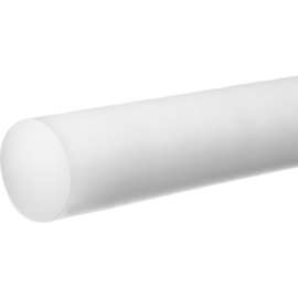 UHMW Polyethylene Plastic Rod - 1-1/2" Diameter x 6 ft. Long