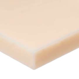 Nylon Plastic Bar - 1/2" Thick x 3/4" Wide x 48" Long