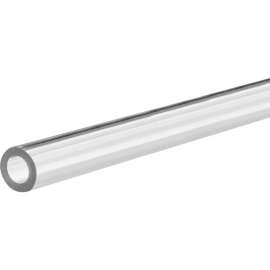 USA Sealing PETG Tube 12"L x 1-1/4" ID x 1-1/2" OD, Clear