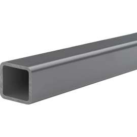 USA Sealing PVC Rectangular Tube 72"L x 1"W, Gray