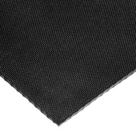 Textured Neoprene Rubber Sheet, 24"L x 36"W x 1/16" Thick, 70A, Black