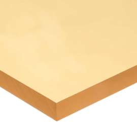 Polyurethane Rubber Sheet No Adhesive-60A -1/16" Thick x 12" Wide x 12" Long