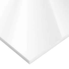 USA Sealing Cast Acrylic Sheet 24"L x 12"W x 1/4" Thick, White