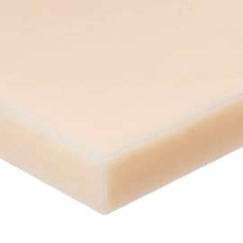 USA Sealing PTFE Bar 24"L x 1"W x 1/2" Thick, Off-White, Glass-Filled