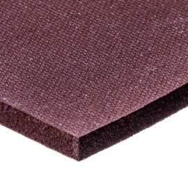Low Compression Set Silicone Foam Strip with High Temp Adhesive - 3/8" Thick x 1" Wide x 36" Long