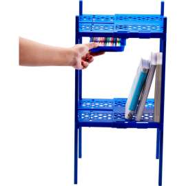 LockerMate Double Locker Shelf, Blue