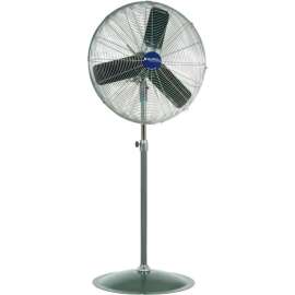 Global Industrial 24" Oscillating Pedestal Fan, 7,525 CFM, 1/4 HP, 1 Phase