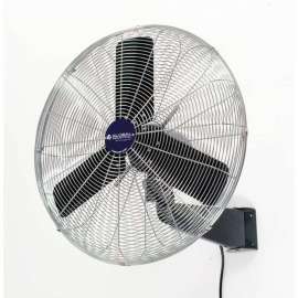 Global Industrial 24" Oscillating Wall Mount Fan, 3 Speed, 7525 CFM, 1/4 HP, 1 Phase