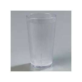 Carlisle 401607 - Crystalon Stack-All SAN Tumbler 16 Oz., Clear, Ribbed Texture