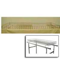 Grid Basket Racktopper - chrome only