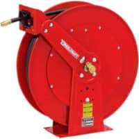 Reelcraft PW81000 OHP 3/8"x100' 4500 PSI Spring Retractable Pressure Wash Hose Reel