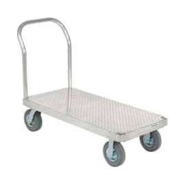 Magliner Aluminum Platform Truck with Diamond Deck 48 x 24 1200 Lb. Cap.