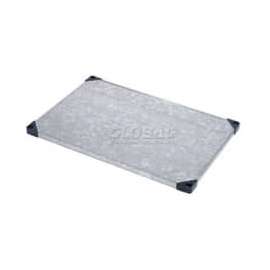 Nexel S1860SZ Solid Galvanized Shelf 60"W x 18"D