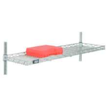 Nexel CS1236C Chrome Cantilever Shelf 36"W x 12"D