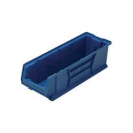 Quantum Plastic Hulk Stacking Bin, 8-1/4"W x 30"D x 7"H, Blue