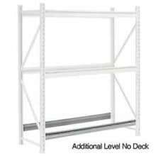 Global Industrial Additional Shelf, Extra Heavy Duty Rack, No Deck, 96"W x 18"D, Gray