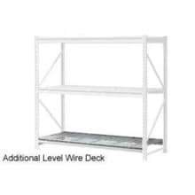 Global Industrial Additional Shelf, Extra Heavy Duty Rack, Wire Deck, 72"W x 24"D, Gray