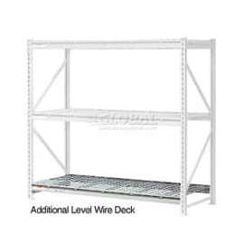 Global Industrial Additional Shelf, Extra Heavy Duty Rack, Wire Deck, 96"W x 48"D, Gray