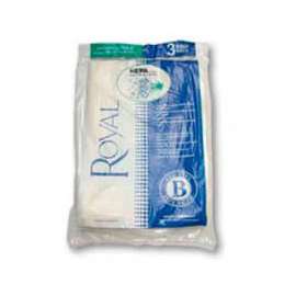 Royal Appliance Commercial Type B, HEPA-Media Disposable Bags - 2 per Pack