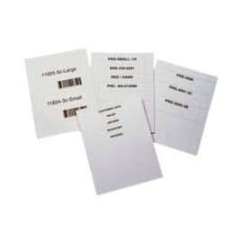 Aigner Laser Insert Sheets, Letter Size, 3" x 5" Size, Pack of 200