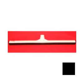 Spectrum Color-Coded One-Piece Rubber Floor Squeegee 24" - Black - 3656803
