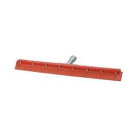 Flo-Pac Heavy Duty Straight Floor Squeegee, Natural Rubber, 18" - 4007500