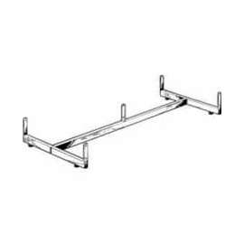 Gondola Base for Grid Panels - Chrome