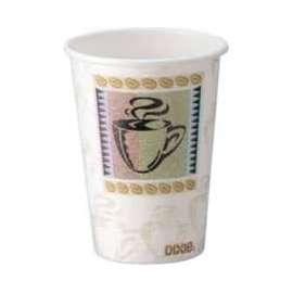 Dixie PerfecTouch Hot Cups, 6 oz., Coffee Dreams Design, 1000 ct