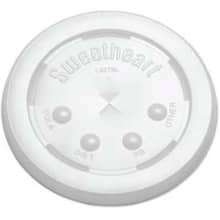 SOLO Straw-Slot Cold Cup Lids, 16oz. Cups, Translucent, 2,000 Count