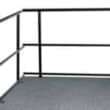 NPS - Black Steel 36"H Tapered Riser Guard Rails