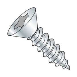 #6 x 1/2" Sheet Metal Screw - Phillips Flat Head - Steel - Zinc Plated - Pkg of 100