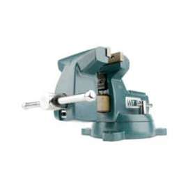 Wilton 21300 Model 744 4" Jaw Width 4-1/2" Opening Capacity 3-7/16" Throat Mechanics Vise W/ Swivel