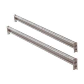 Global Industrial Z Beam Pair, 60"L, Gray