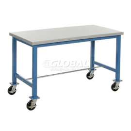 Global Industrial Mobile Packing Workbench, ESD Safety Edge, 72"W x 30"D
