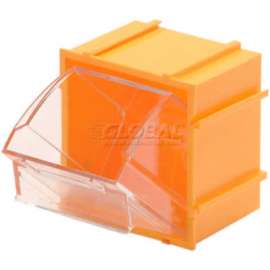 Quantum Tip Out Interlocking Bin QTB409 2-1/2 x 2 x 2-3/4 Yellow