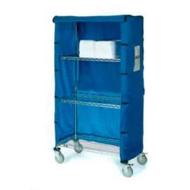 Nylon Cover, Blue, 48"W x 24"D x 63"H