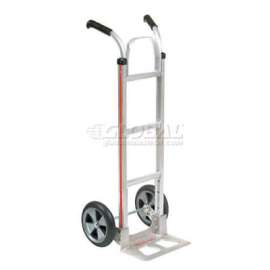 Magliner Aluminum Hand Truck Double Handle Balloon Wheels