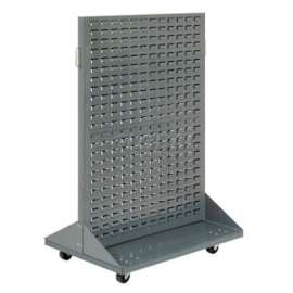 Global Industrial Mobile Double-Sided Rack without Bins 36" x 54"