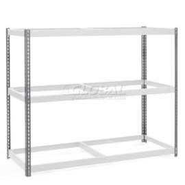 Global Industrial Angle Post, 5'H, Gray, Set of 4