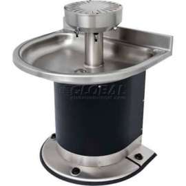 Acorn Engineering Company&reg; Washfountain Semi-Circular, 3 Stations, Foot Operated