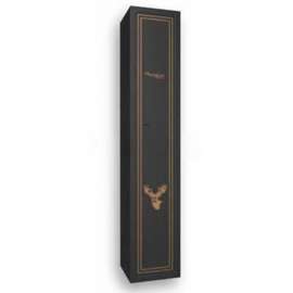 American Furniture Classics 905 Steel Gun Storage Cabinet, 5 Long Guns