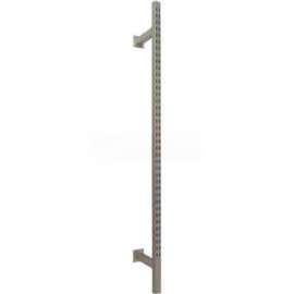 Slotted Wall Standard, Satin Nickle