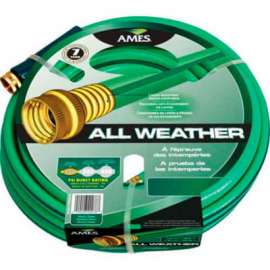 Ames 4007800A 5/8" X 50' All-Weather PVC Garden Hose