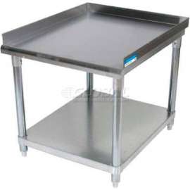BK Resources Equipment Stand W/ Undershelf, 18 Ga 430 Stainless Steel Top, 49"W x 30"D