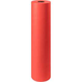 Global Industrial Colored Kraft Paper, 30 lbs., 36"W x 1000'L, Red, 1 Roll