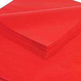 Global Industrial Gift Grade Tissue Paper, 20"W x 30"L, Mandarin Red, 480 Sheets