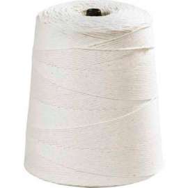 Global Industrial Cotton Twine, 16 Ply, 3100'L, 40 Lbs. Tensile Strength, White