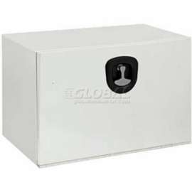 Buyers Stainless Steel Underbody Truck Box w/ T-Handle - Polished Gray 18x18x30 - 1702653