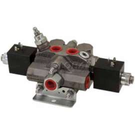 Buyers Electrically Operated Sectional Valves, HVE4PRPB, 4 Way w/ 1 PR, PB