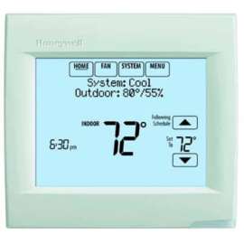 VisionPRO 8000 Thermostat With Redlink 3H/2C Heat Pump or 2H/2C Conventional, White